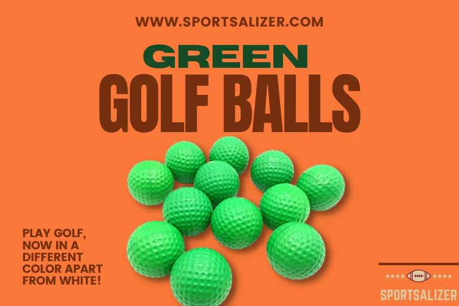Green Golf Balls