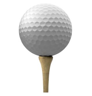The size of golf ball