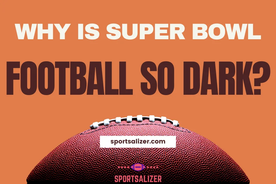 super bowl football so dark