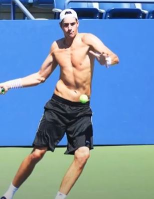 John Isner Tall Tennis Player