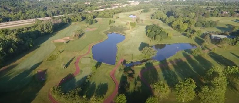 Western Lakes Golf Course Aerial Photo
