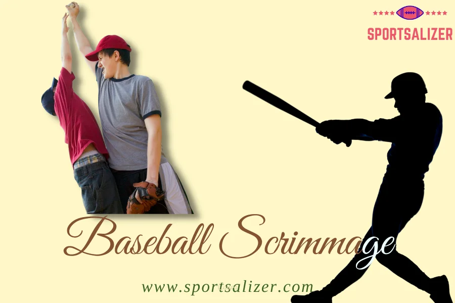 Baseball scrimmage