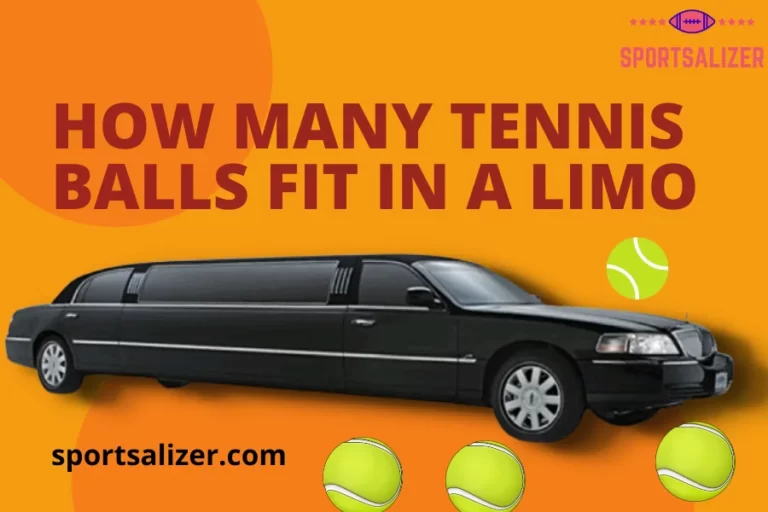 How many tennis balls fit in a limo? We found the answer for you!!