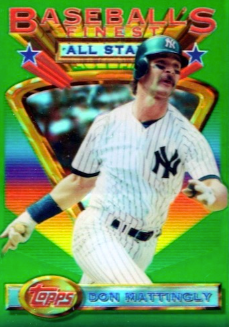 Don Mattingly Cards of 1993