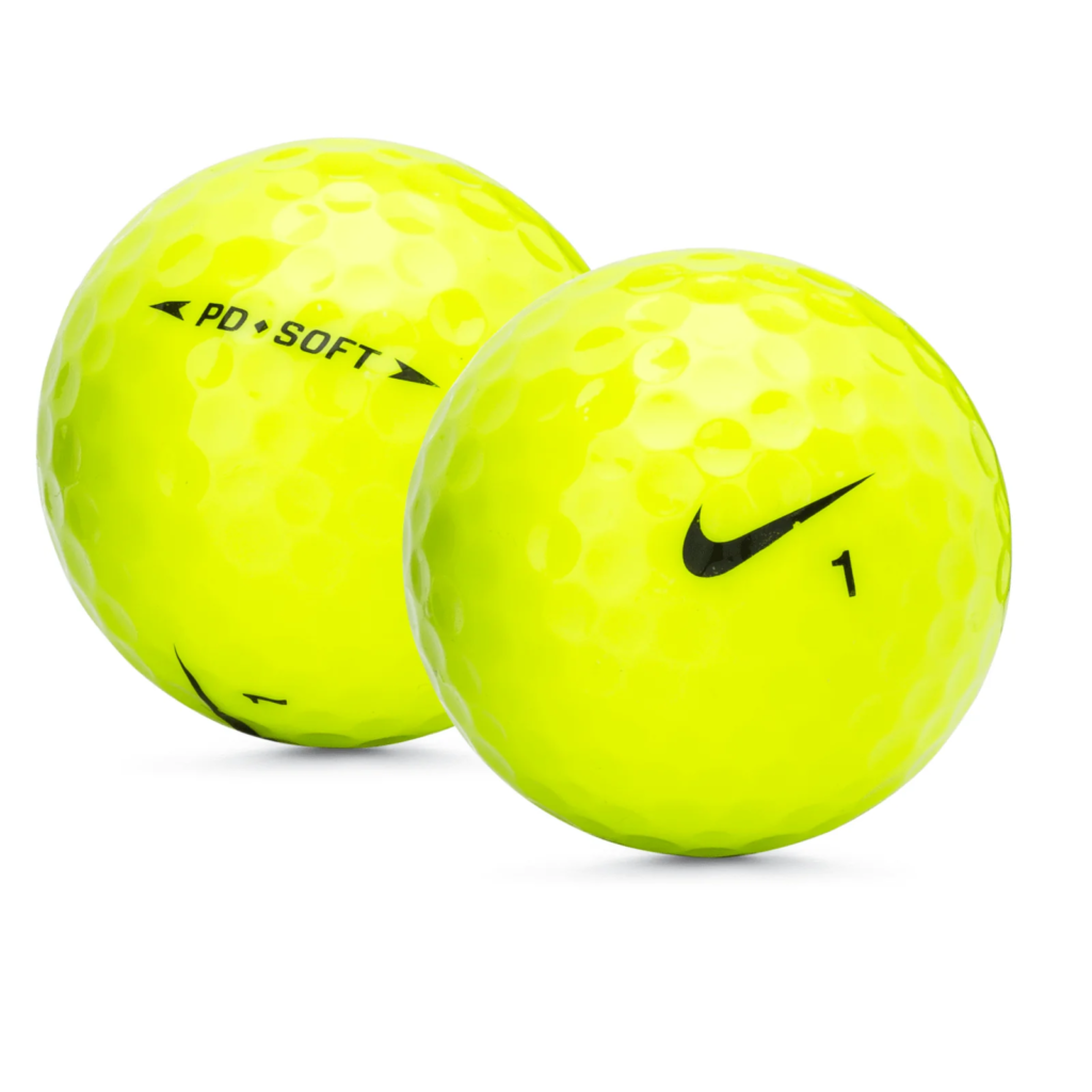 Color Options on Nike PD Soft Golf Balls