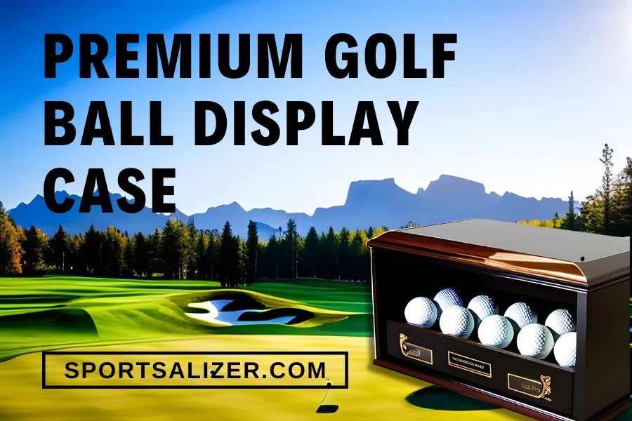 Premium Golf Ball Display Case