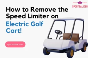 How to Remove the Speed Limiter on Electric Golf Cart!
