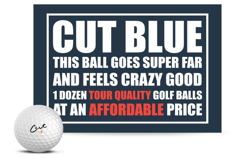 The Cut Blue Golf Ball: An Engineering Marvel