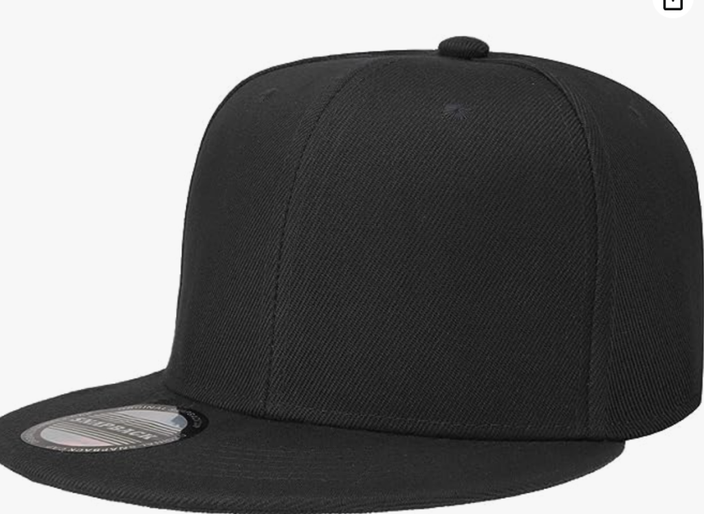 Classic Snapback Hat Cap Hip Hop Style Flat Bill Blank
